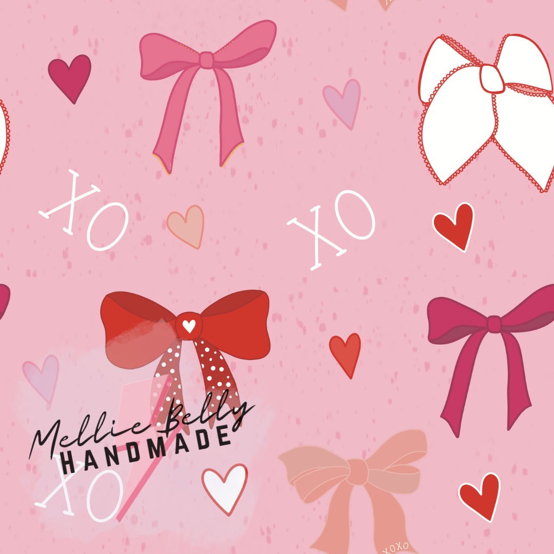 Valentines Bows Seamless
