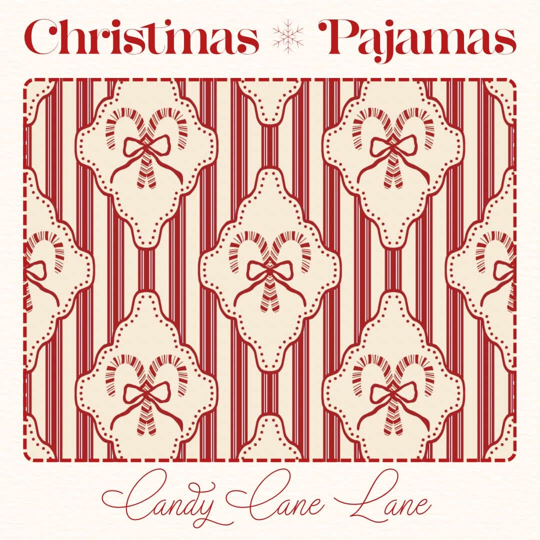Candy Cane Lane (Choose Style & Size in Listing)