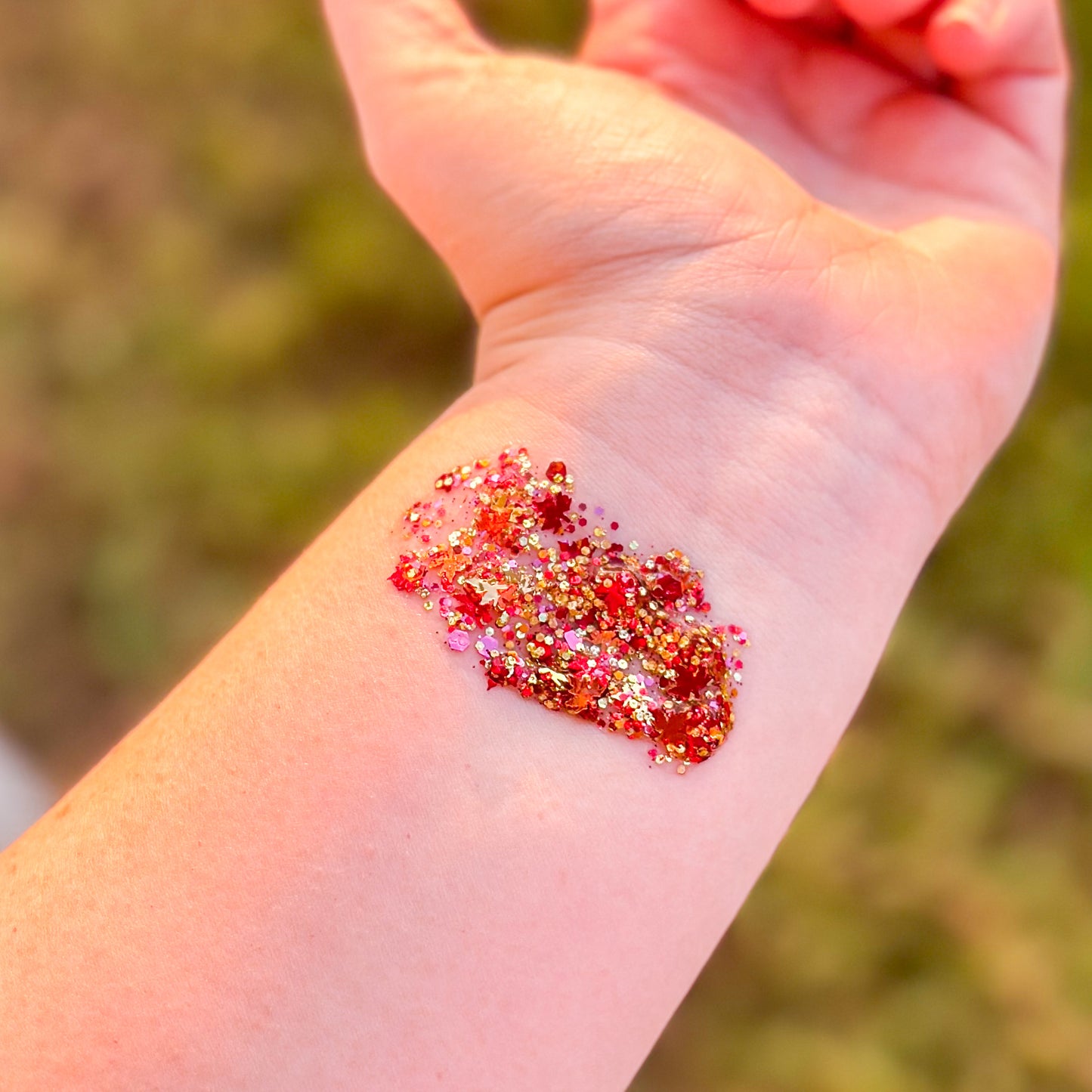 Hair Glitter Sample
