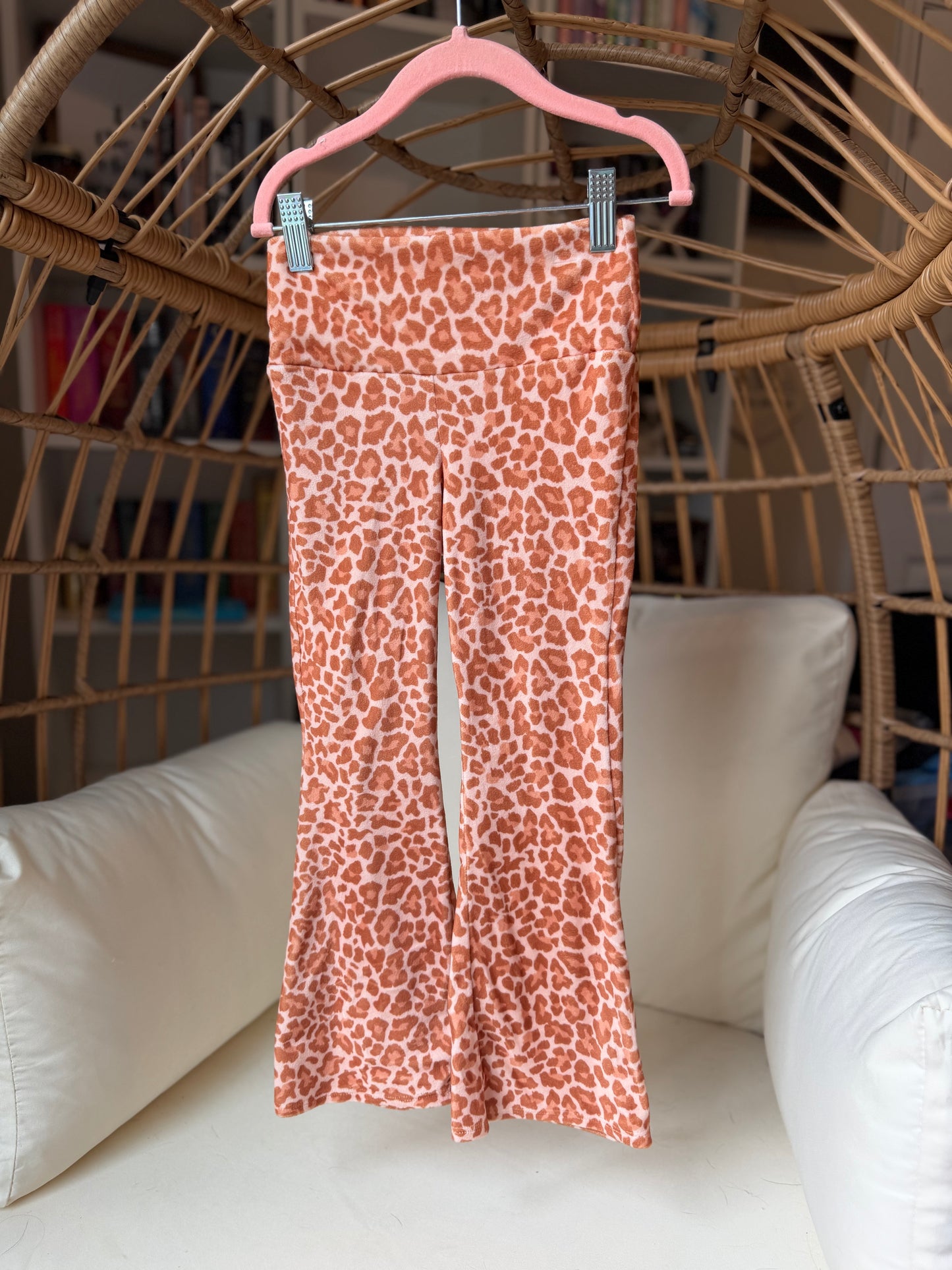 5T XLong- Plush Velvet Flare Pants