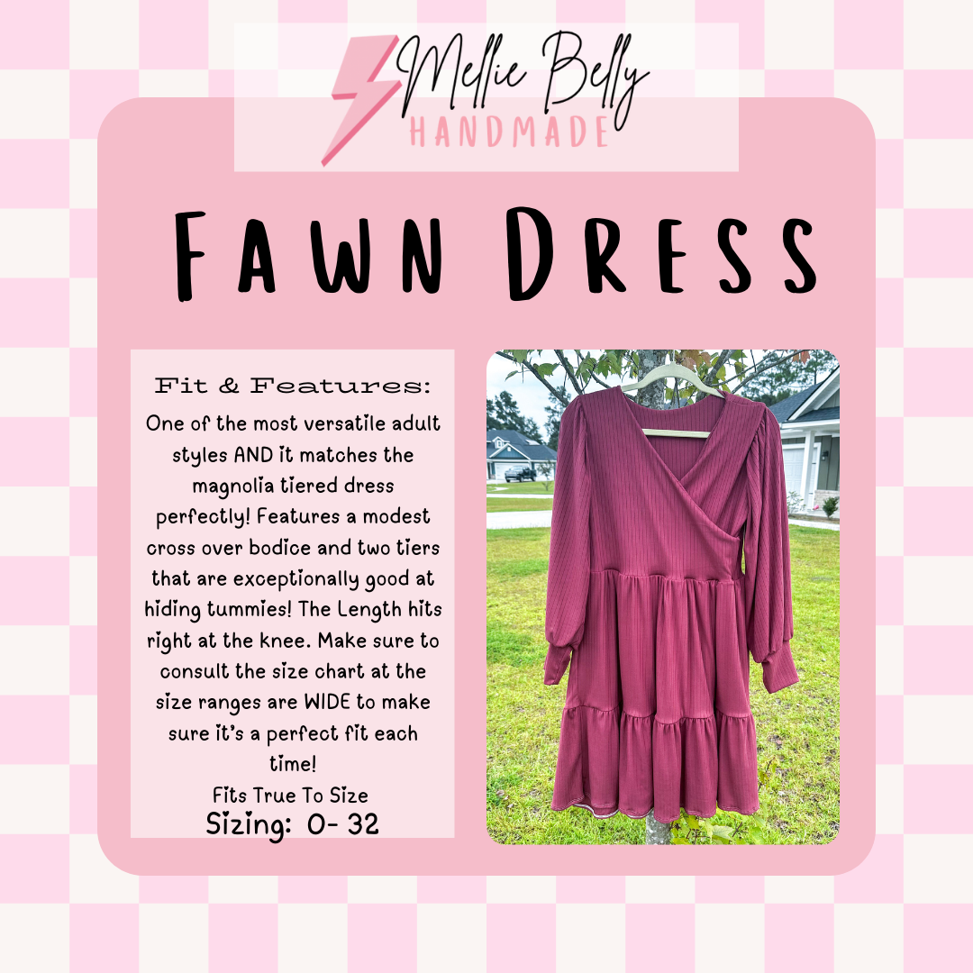 Custom Fawn Dress
