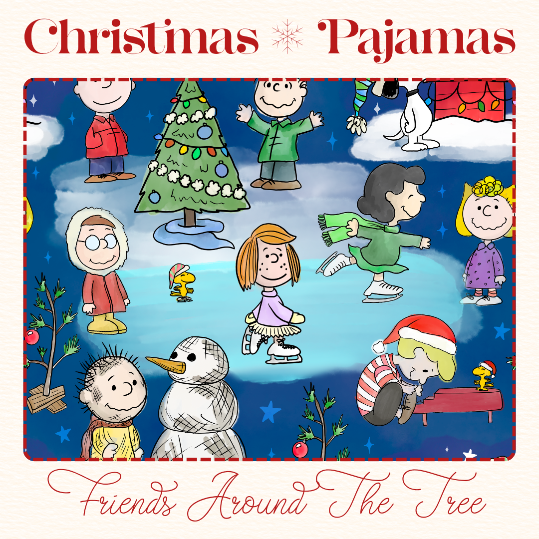 Friends Around The Tree (Choose Style & Size in Listing)