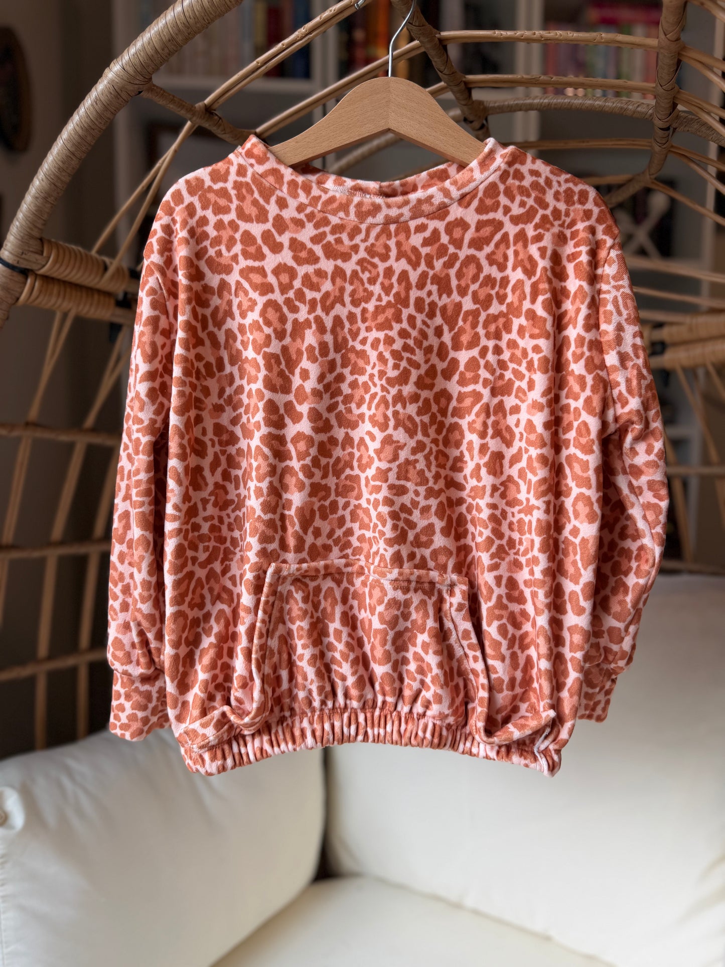 5T- Plush Velvet Sweatshirt