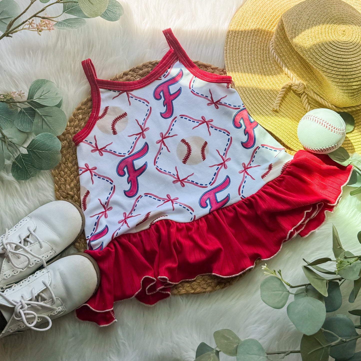 Custom Ruffle Cami Tank