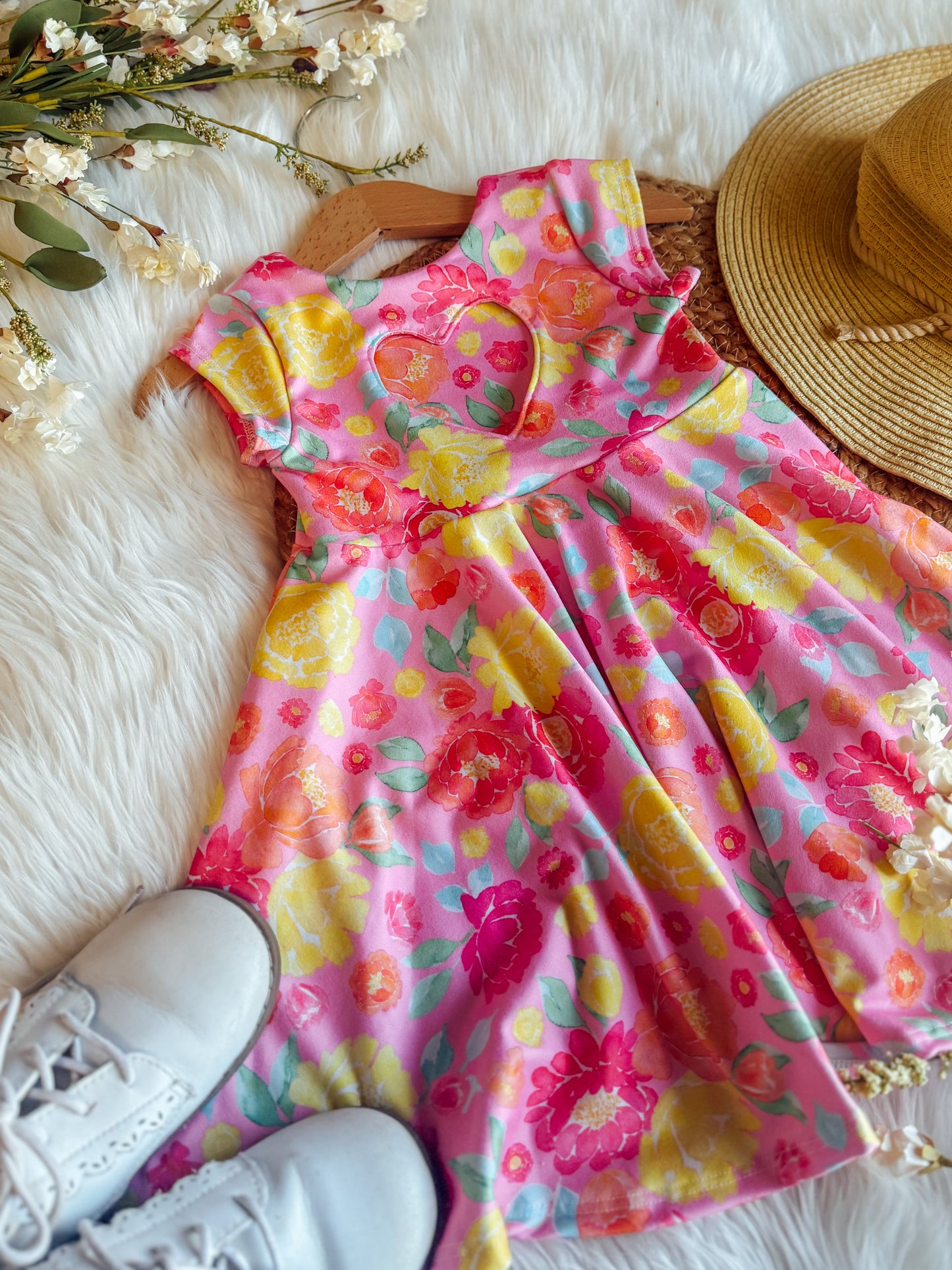 Custom Heart Cutout Dress