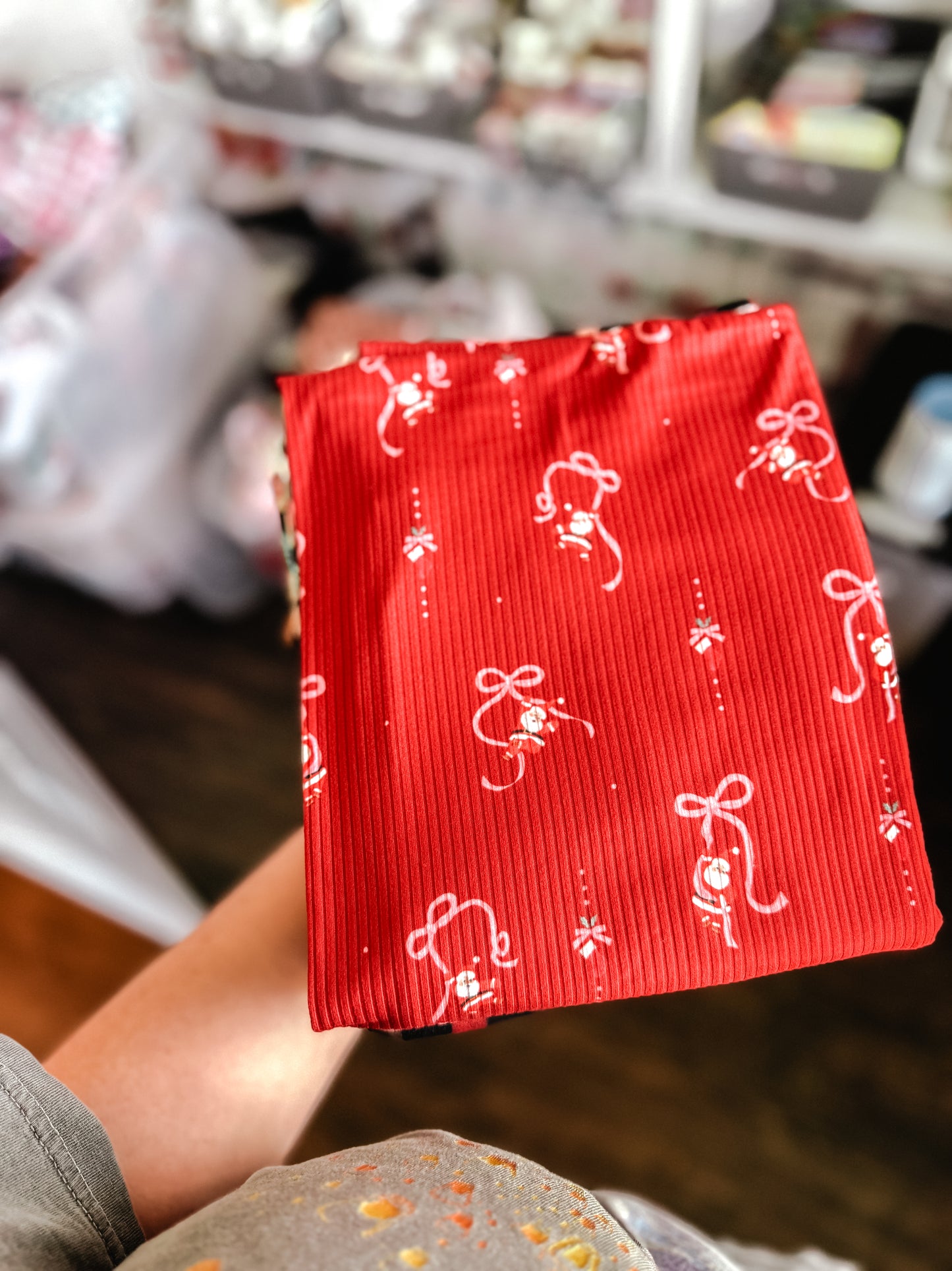 Santa Bows - 1 Yard
