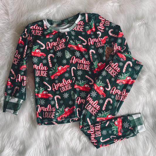 Custom 2 Piece PJ Set (Kids & Adults)