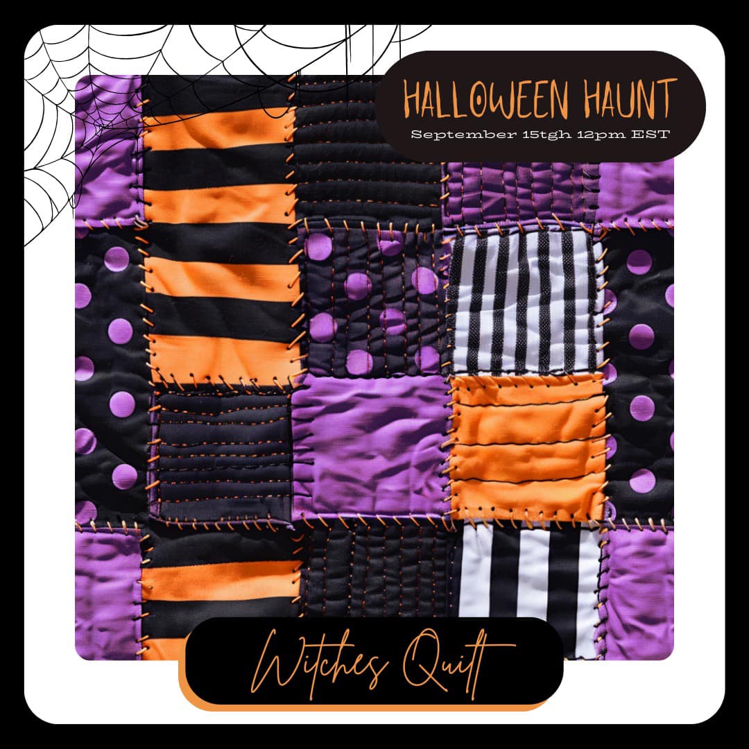 Witchy Quilt (Choose Style & Size)