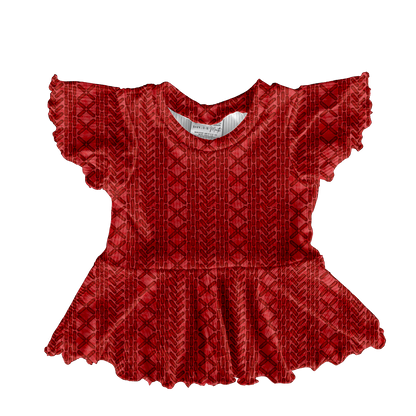 Cable Knit Sweater (Select Style & Size)