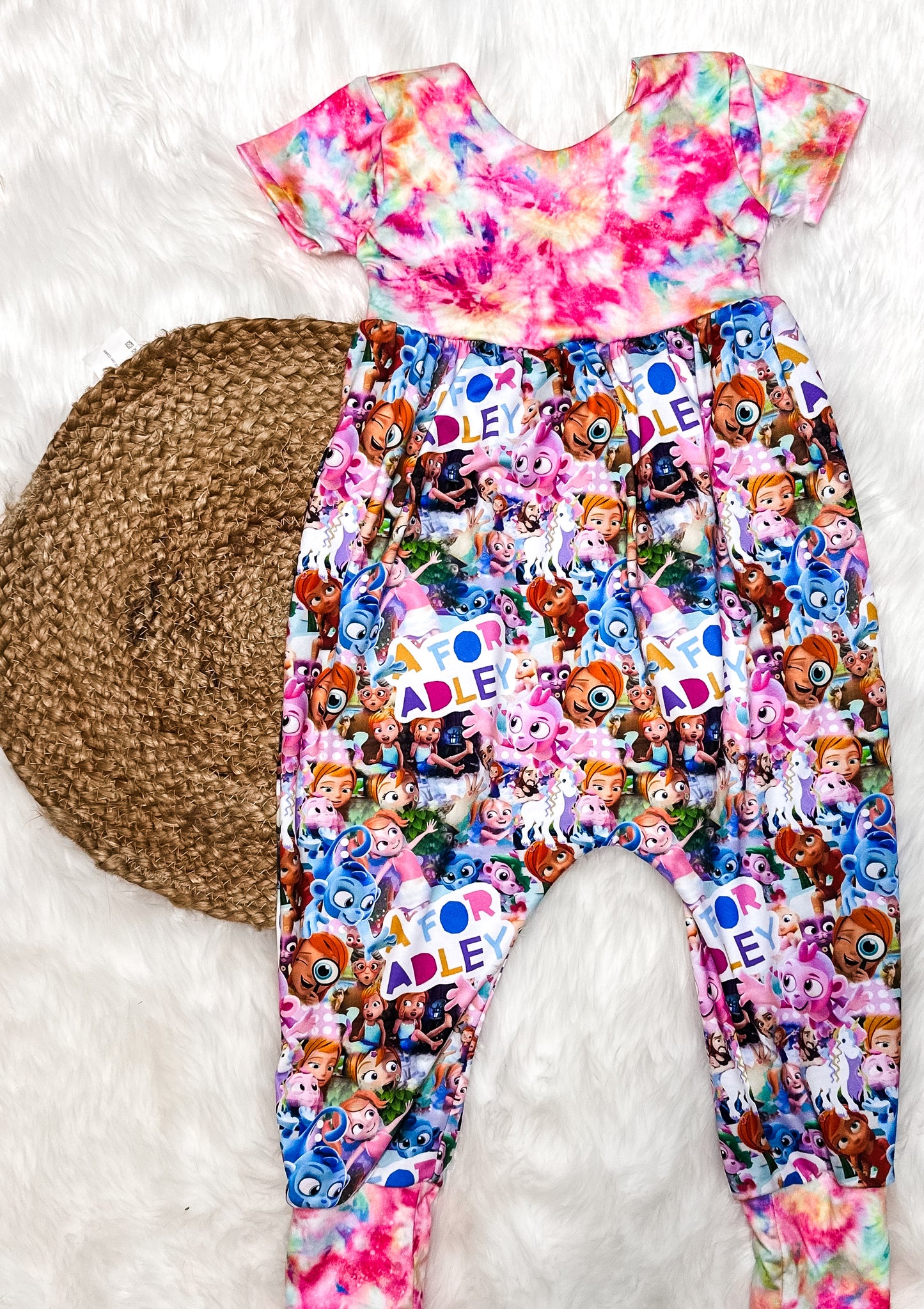 Custom Short Sleeve Magnolia Pants Romper