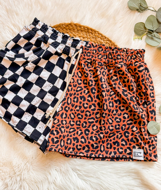 Split Adult Lounge Shorts
