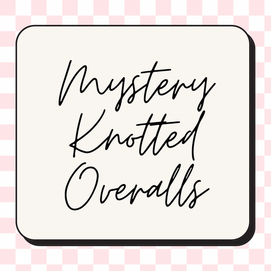 Mystery Knotted Overalls