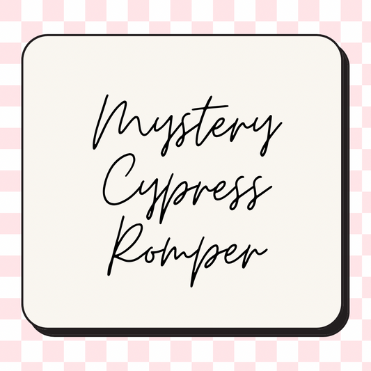 Mystery Cypress Romper