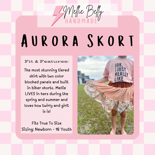 Custom Aurora Skort