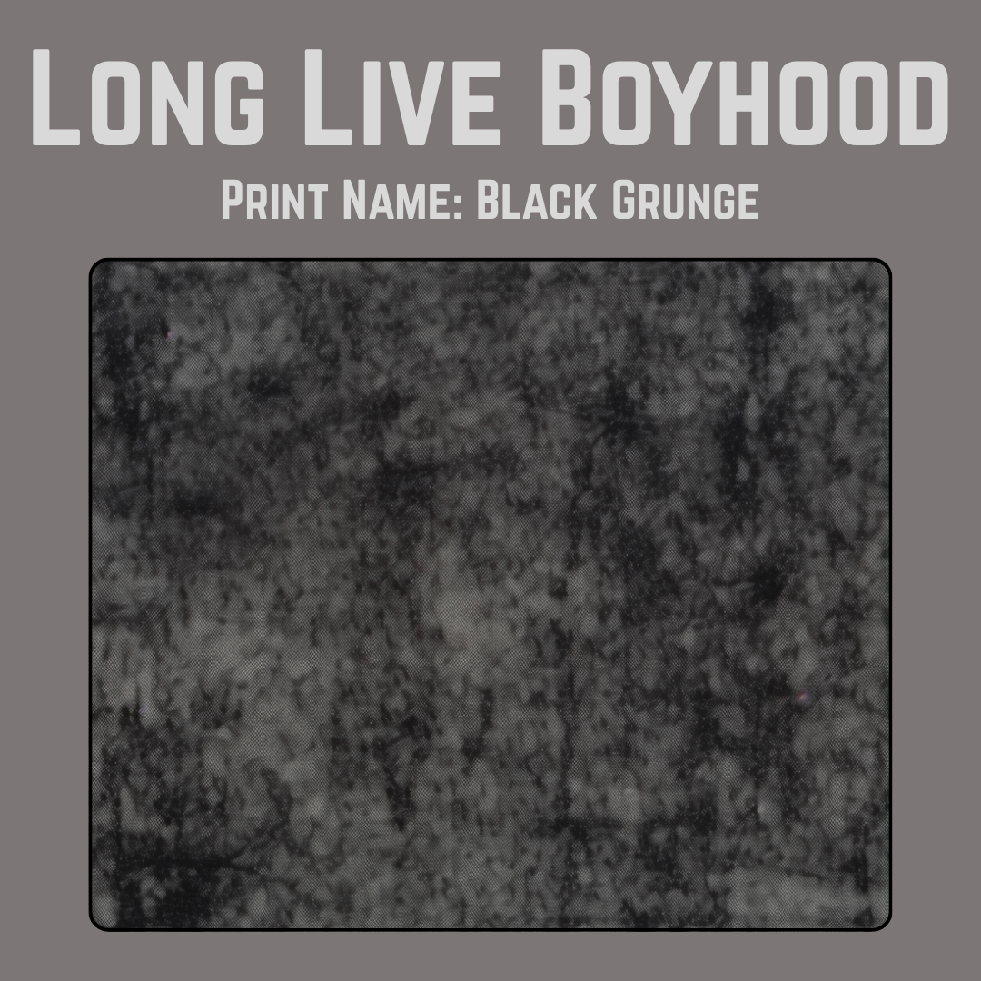 Black Grunge (Choose Style & Size)