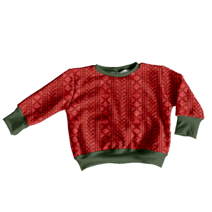 Cable Knit Sweater (Select Style & Size)