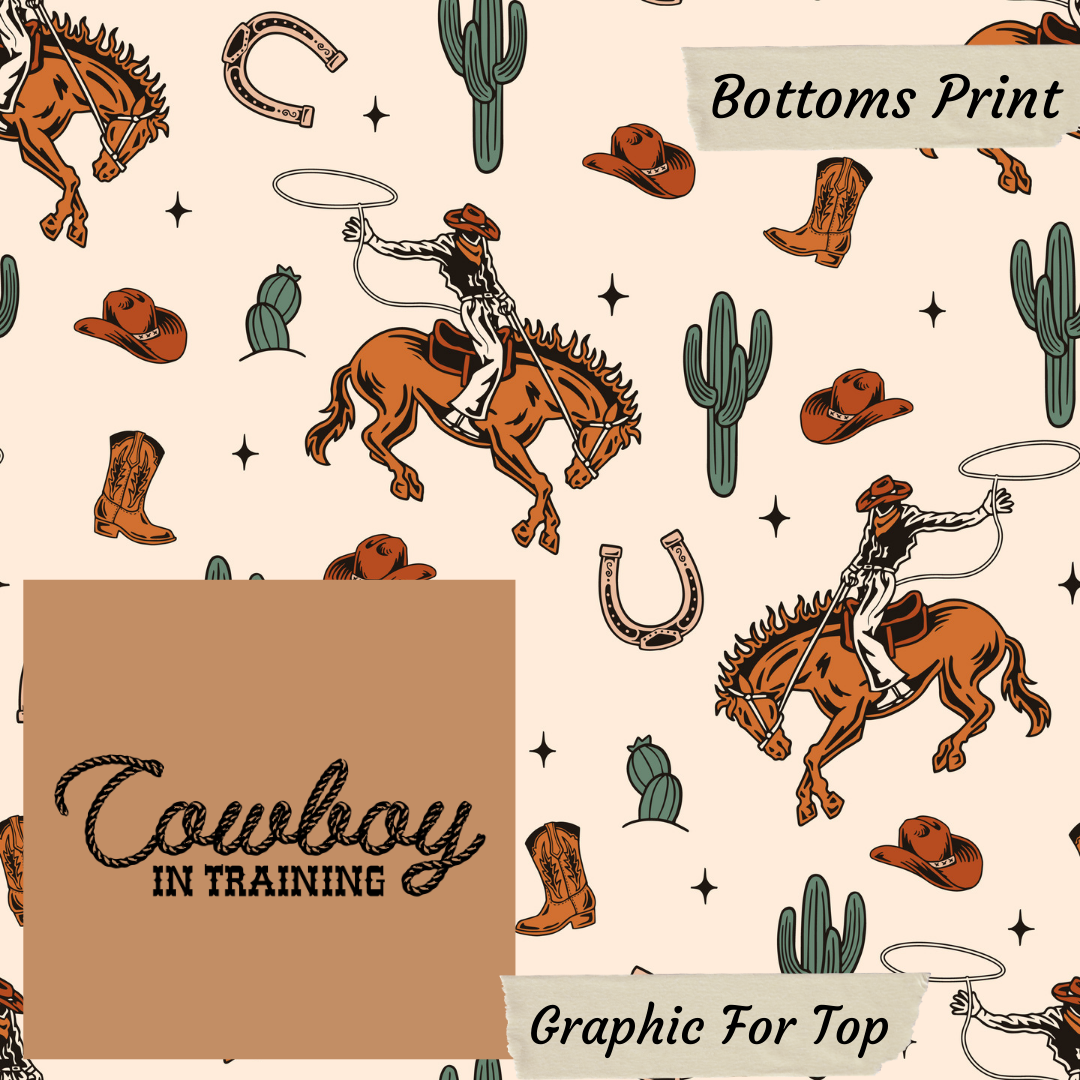 Cowboy In Training Set