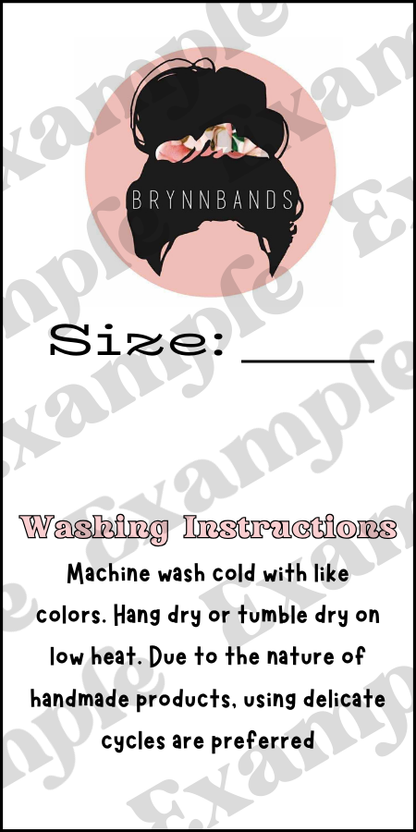 Sew In Tag Yard File