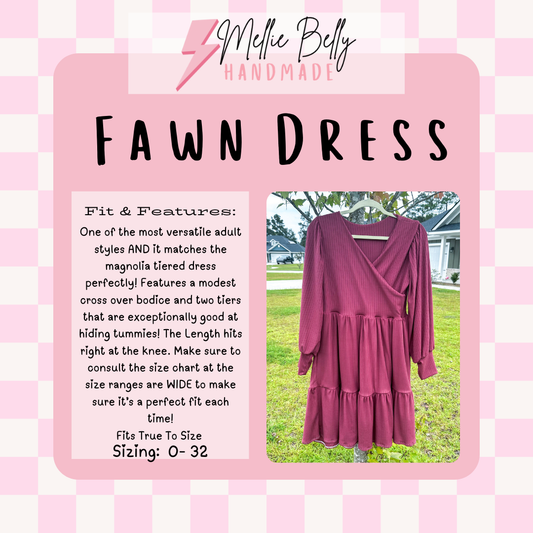 Custom Fawn Dress