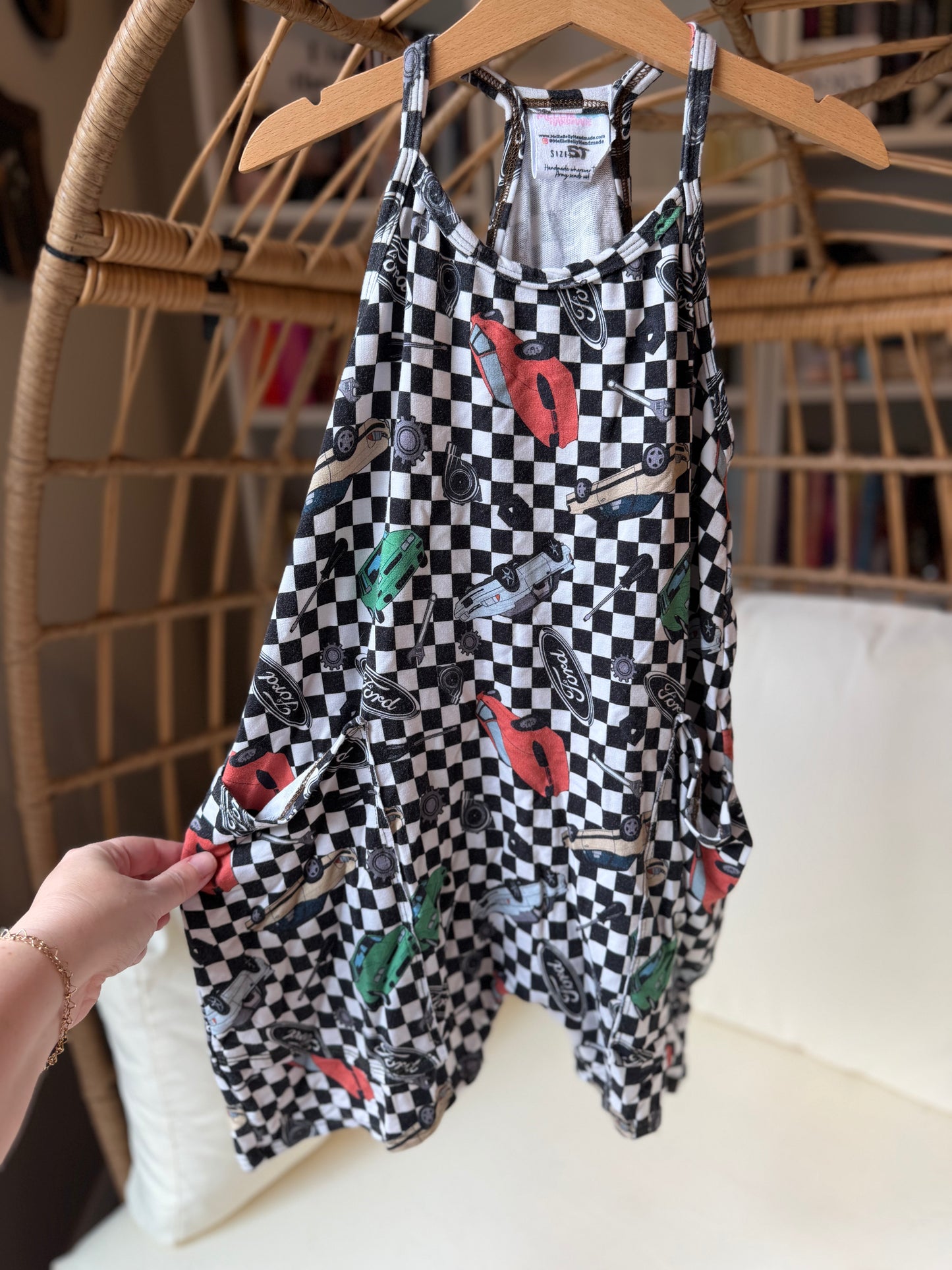 5T- Terran Shorts Romper (Bamboo French Terry)
