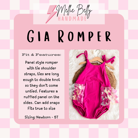 Custom Gia Romper