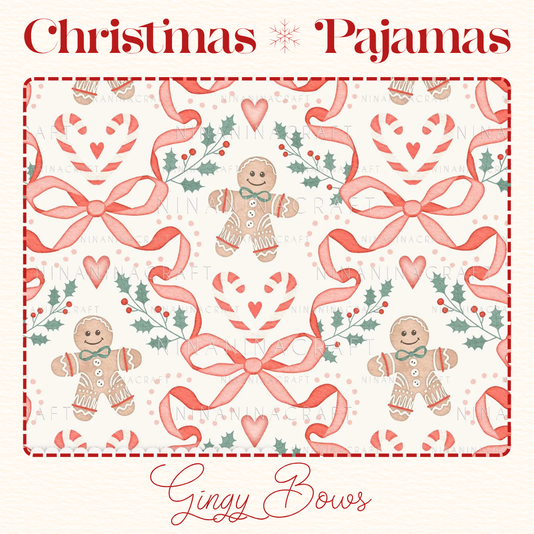 Gingy Bows (Choose Style & Size in Listing)