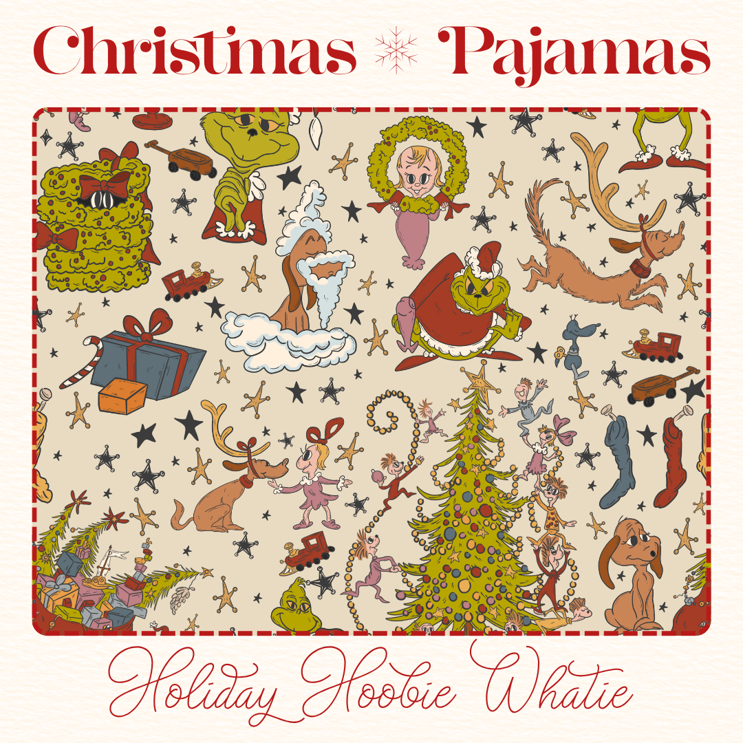 Holiday Hoobie Whatie (Choose Style & Size in Listing)