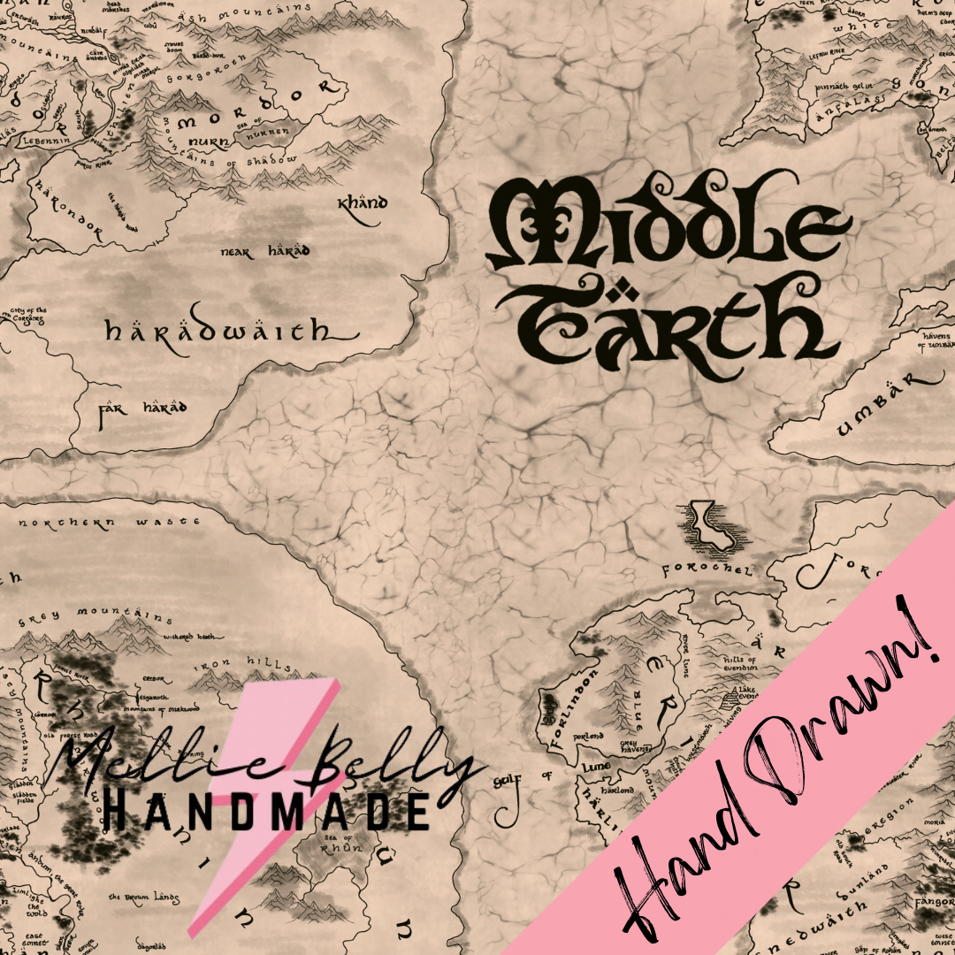 Middle Earth Map Seamless (LOTR)