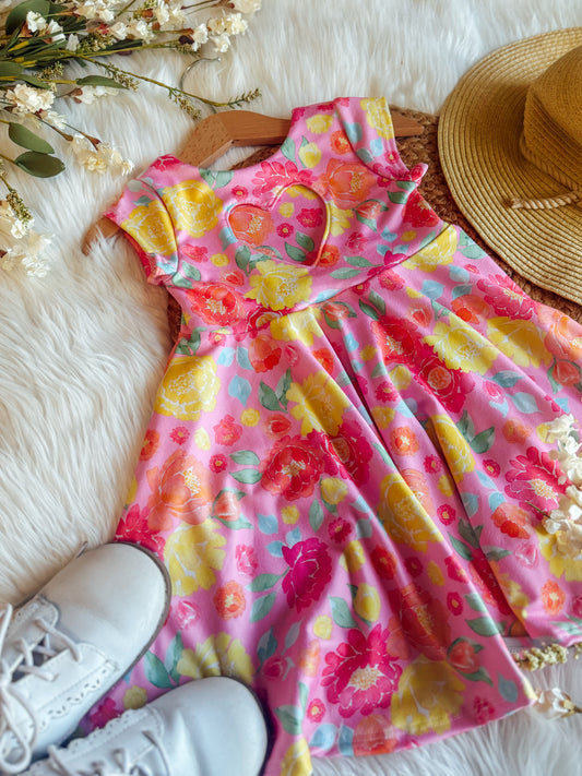 Custom Heart Cutout Dress