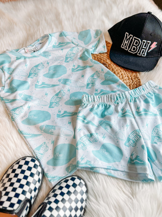 Custom Tee and Shorts Set