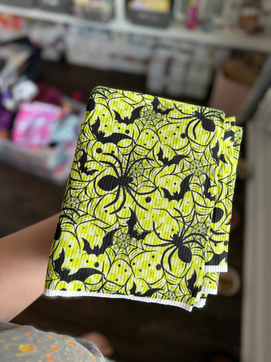 Neon Spiderwebs - 1 Yard