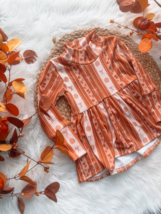 Custom Mock Neck Peplum Top