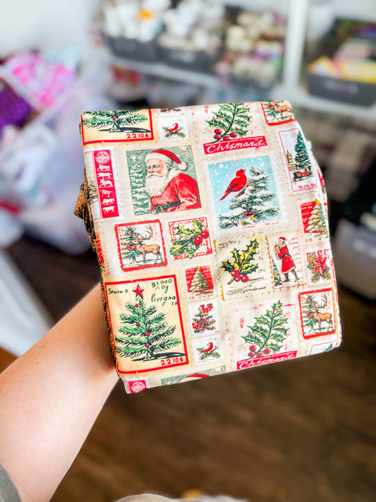 Christmas Stamps - 1 Yard