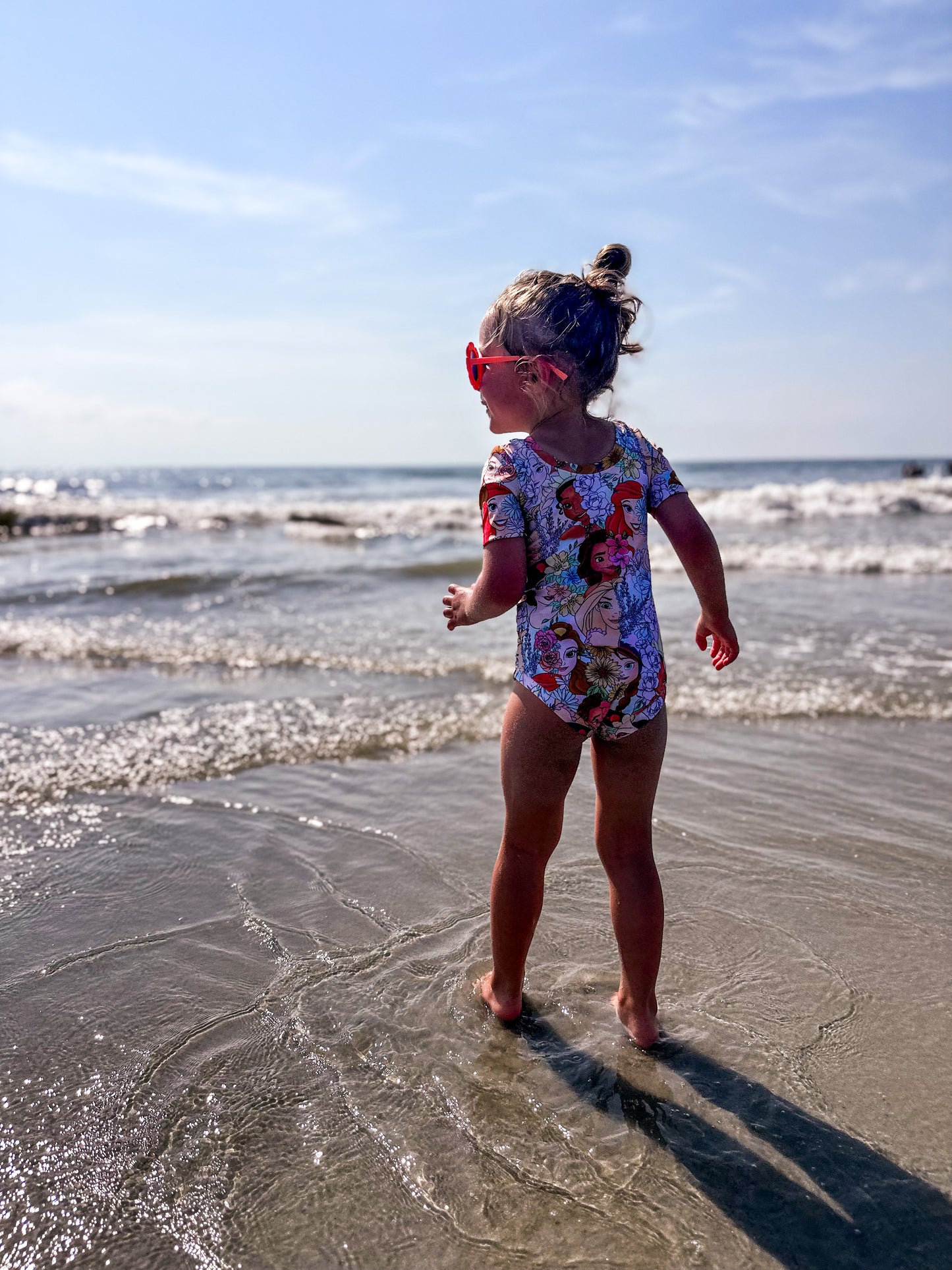 Custom Short Sleeved Leotard/Swimsuit