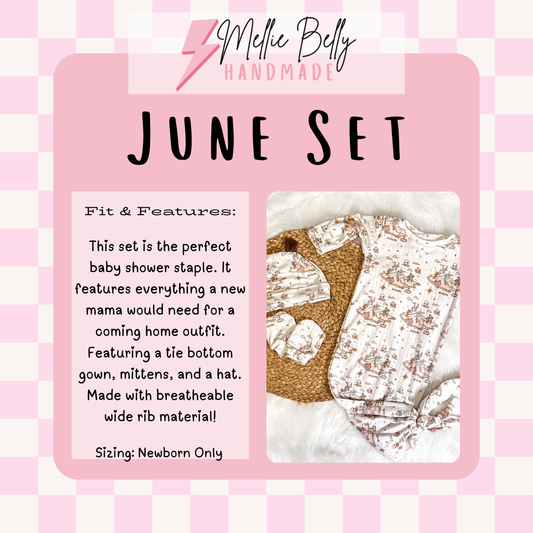 Custom June Set (Newborn Only)