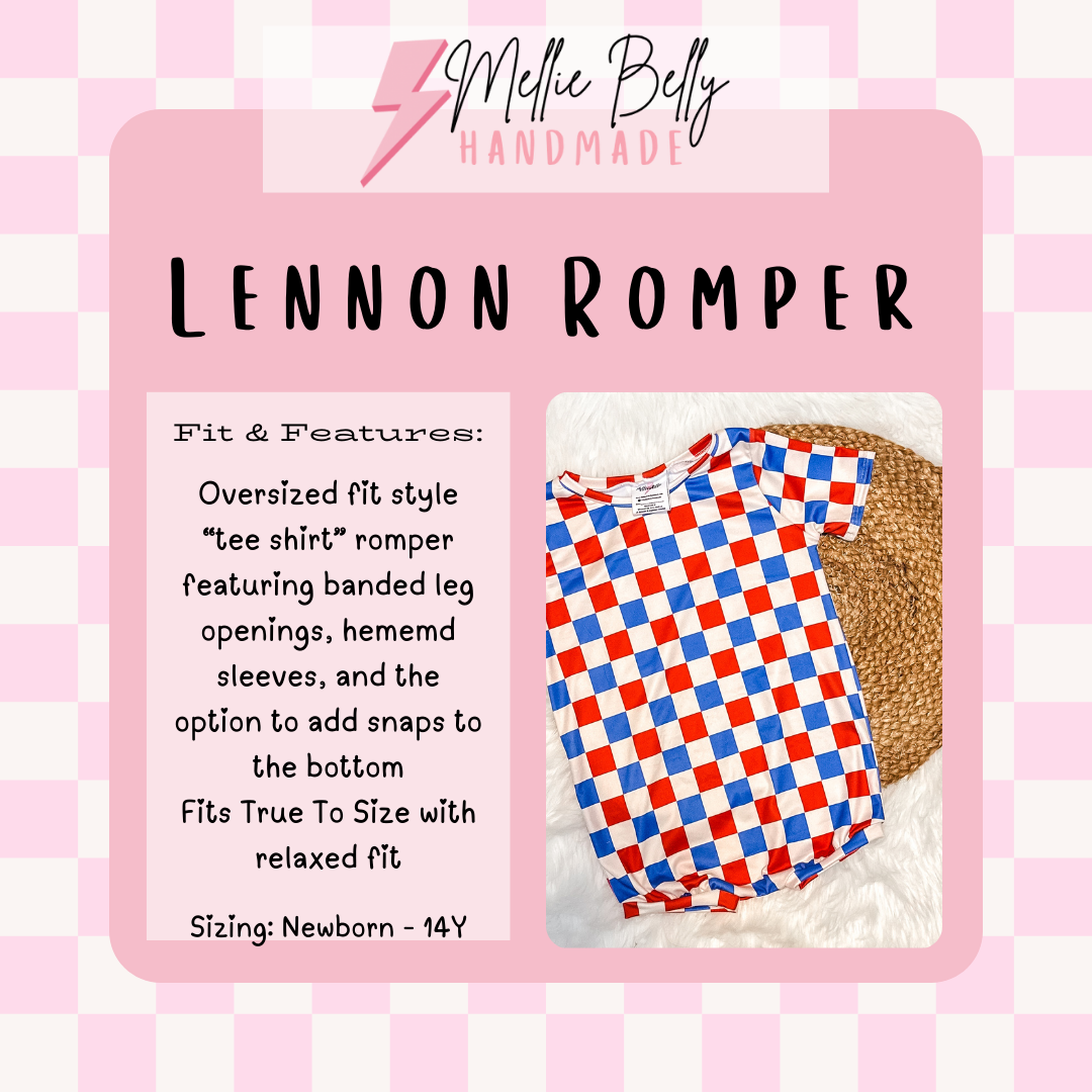 Custom Lennon Romper