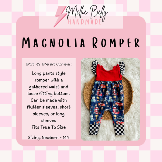 Custom Magnolia Romper