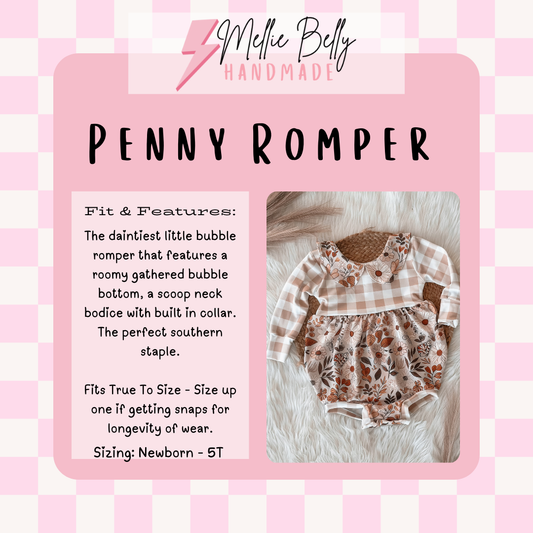 Custom Penny Romper