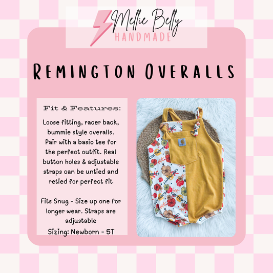 Custom Remington Overalls